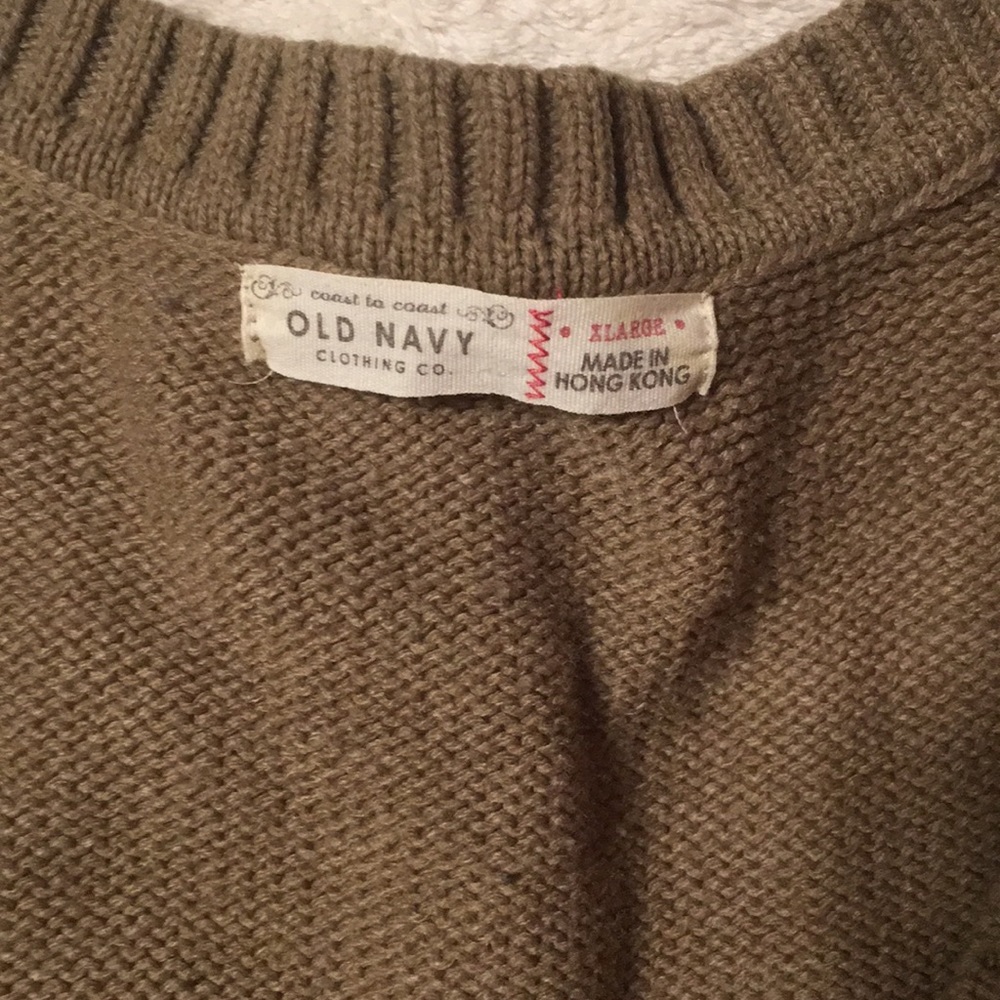 Old Navy XL short sleeved sweater - Picture 2 of 3